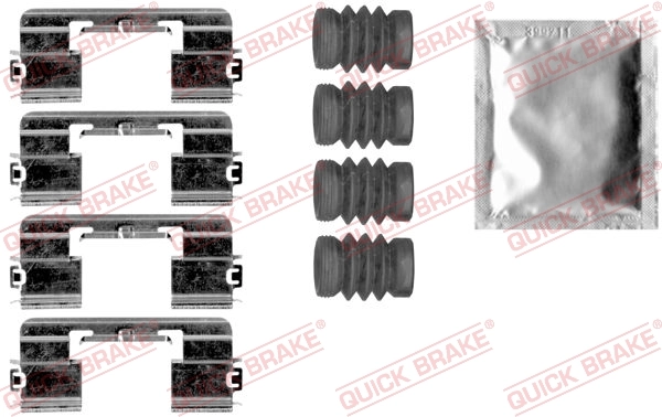 Accessory Kit, disc brake pad